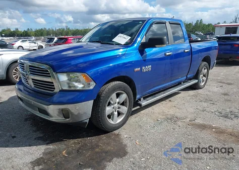 2017 Ram 1500 Big Horn 4X2 6'4 Box from USA, damaged, VIN 1C6RR6GT3HS601734